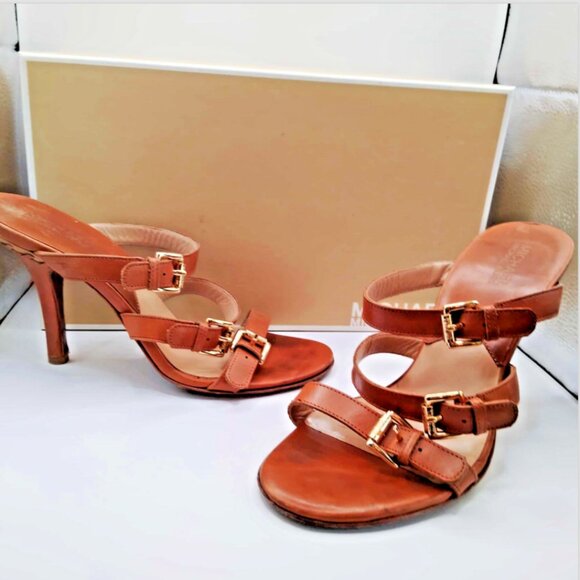 Michael Michael Kors Downtown Strappy Heels - Picture 3 of 11